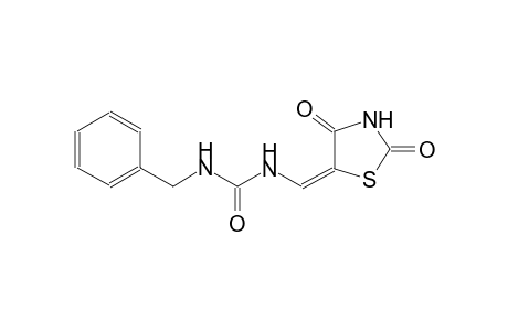 urea, N-[(E)-(2,4-dioxo-5-thiazolidinylidene)methyl]-N'-(phenylmethyl)-