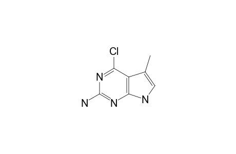 (4-chloro-5-methyl-7H-pyrrolo[3,2-e]pyrimidin-2-yl)amine