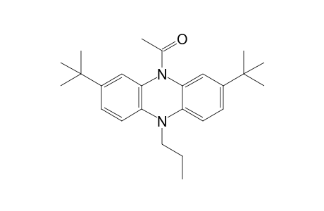 5-Acetyl-3,7-di(t-butyl)-5,10-dihydro-10-propylphenazine