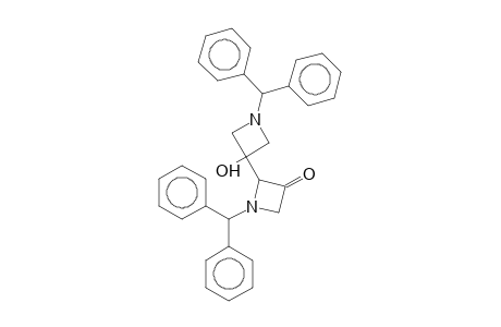[2,3'-Biazetidin]-3-one, 1,1'-bis(diphenylmethyl)-3'-hydroxy-