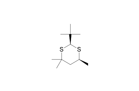 2-tert-Butyl-4,4,cis-6-trimethyl-1,3-dithiane