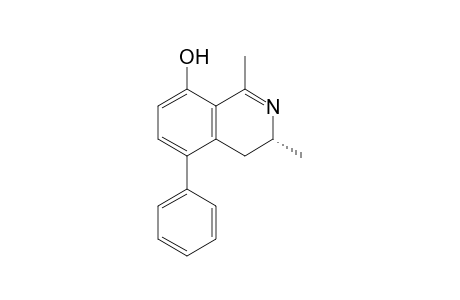 (R)-1,3-Dimethyl-5-phenyl-3,4-dihydroisoquinolin-8-ol
