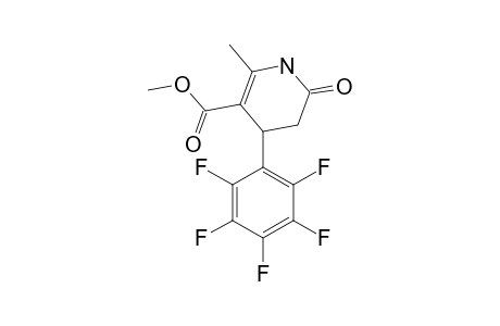 5-METHOXYCARBONYL-6-METHYL-4-(PENTAFLUOROPHENYL)-3,4-DIHYDRO-2-(1H)-PYRIDONE
