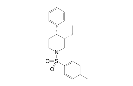 (3S,4S)-3-ethyl-4-phenyl-1-(p-tolylsulfonyl)piperidine