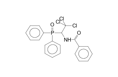 DIPHENYL(1-BENZAMIDO-2,2,2-TRICHLOROETHYL)PHOSPHINE OXIDE