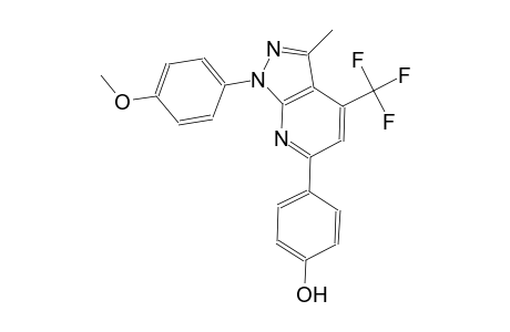 phenol, 4-[1-(4-methoxyphenyl)-3-methyl-4-(trifluoromethyl)-1H-pyrazolo[3,4-b]pyridin-6-yl]-