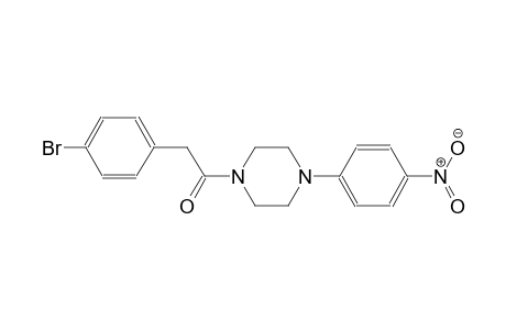 1-[(4-bromophenyl)acetyl]-4-(4-nitrophenyl)piperazine