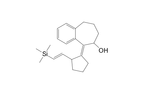 trans-2-[2-(Trimethylsilyl)ethenyl]-1-(2-hydroxybenzocycloheptan-1-ylidene)cyclopentane