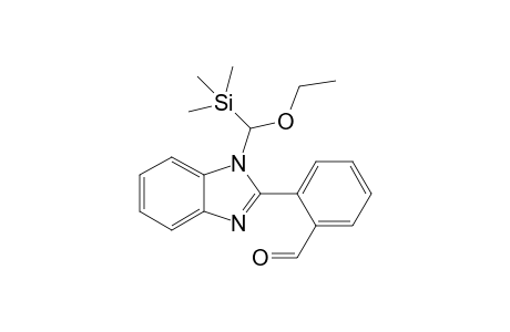 1-[(Trimethylsilyl)ethoxymethyl]-2-[o-formylphenyl]benzimidazole