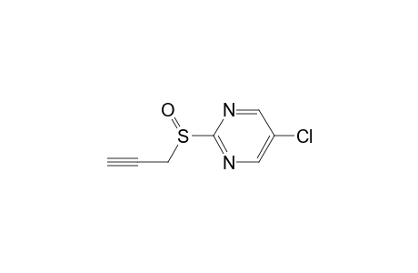5-Chloranyl-2-prop-2-ynylsulfinyl-pyrimidine