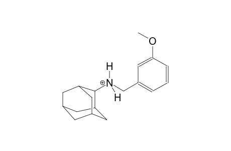 N-(3-methoxybenzyl)-2-adamantanaminium