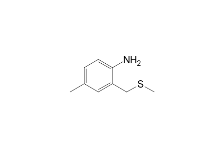 4-Methyl-2-[(methylthio)methyl]aniline