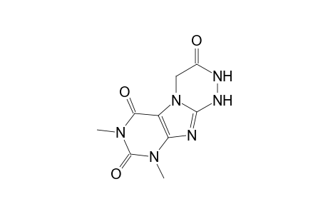 1,2,4-Triazino[3,4-f]purine-3,6,8(4H,7H,9H)-trione, 1,2-dihydro-7,9-dimethyl-