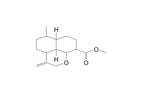 NAPHTO[1,8-bc]PYRAN-9-CARBOXYLIC ACID, DODECAHYDRO-6-METHYL-3-METHYLENE-METHYL ESTER,
