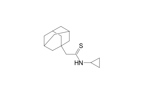 1-Adamantylthioacetic acid cyclopropylamide