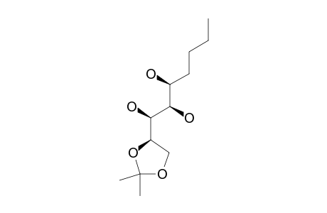 (1S,2R,3S)-1-[(4S)-2,2-DIMETHYL-1,3-DIOXOLAN-4-YL]-HEPTANE-1,2,3-TRIOL
