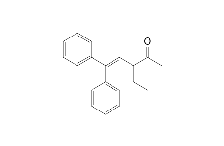 3-Ethyl-5,5-diphenyl-4-penten-2-one