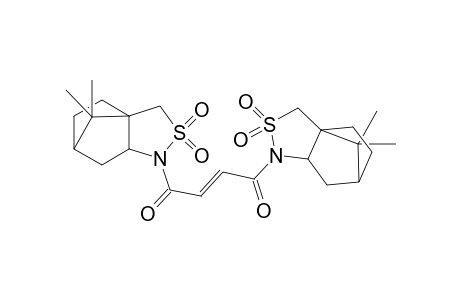 1,1'-[1",4"-Dioxobut-2"-ene-1",4"-diyl]-bis[1,4,5,6,7,7a-hexahydro-8,8-dimethyl-3H-3a,6-methano2.1]benzisothiazole]-2,2,2',2-tetraoxide