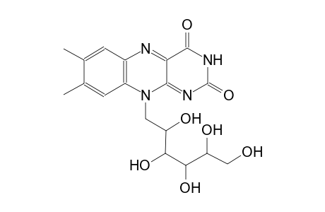 1-deoxy-1-(7,8-dimethyl-2,4-dioxo-3,4-dihydrobenzo[g]pteridin-10(2H)-yl)hexitol
