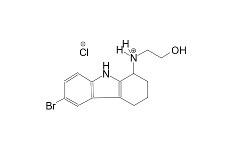 1H-carbazol-1-aminium, 6-bromo-2,3,4,9-tetrahydro-N-(2-hydroxyethyl)-, chloride