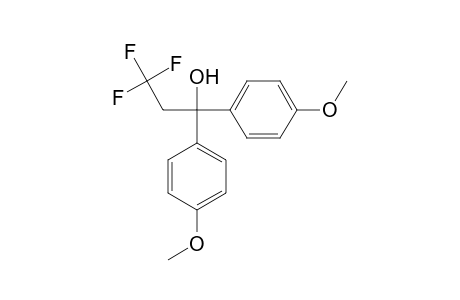 3,3,3-Trifluoro-1,1-bis(4-methoxyphenyl)propan-1-ol