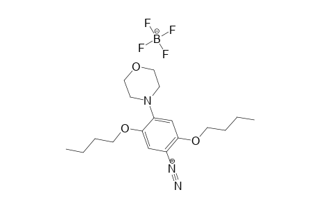 2,5-Dibutoxy-4-(4-morpholinyl)benzenediazonium tetrafluoroborate