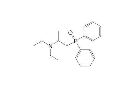 2-Propanamine, 1-(diphenylphosphinyl)-N,N-diethyl-