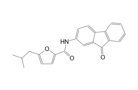 2-furancarboxamide, 5-(2-methylpropyl)-N-(9-oxo-9H-fluoren-2-yl)-