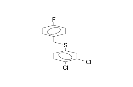 3,4-DICHLOROPHENYL(4-FLUOROBENZYL)SULPHIDE