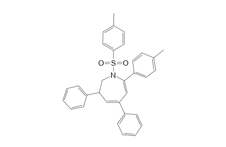 3,5-Diphenyl-7-(p-tolyl)-1-tosyl-2,3-dihydro-1H-azepine