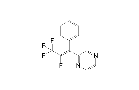 2,3,3,3-Tetrafluoro-1-(2-pyrazinyl)-1-phenylpropene