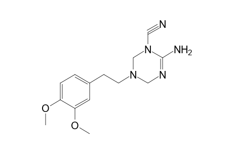 1,3,5-Triazin-2-amine, 1-cyano-5-[2-(3,4-dimethoxyphenyl)ethyl]-1,4,5,6-tetrahydro-