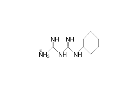 1-Cyclohexyl-biguanide cation