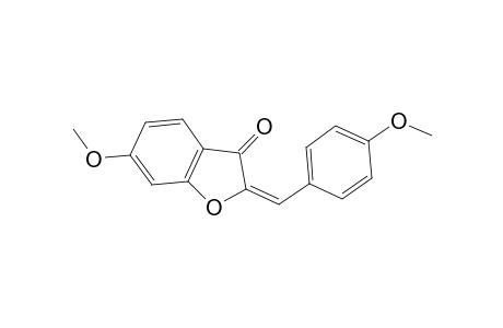 3(2H)-Benzofuranone, 6-methoxy-2-[(4-methoxyphenyl)methylene]-, (E)-