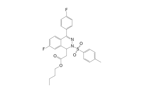 Butyl 2-(7-fluoro-4-(4-fluorophenyl)-2-tosyl-1,2-dihydrophthalazin-1-yl)acetate