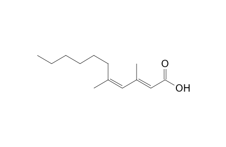 (2E,4Z)-3,5-dimethylundeca-2,4-dienoic acid