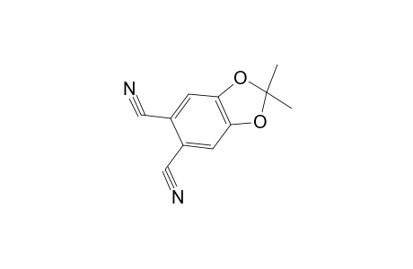 2,2-Dimethyl-1,3-benzodioxole-5,6-dicarbonitrile