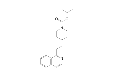 4-[2-(1-isoquinolinyl)ethyl]-1-piperidinecarboxylic acid tert-butyl ester