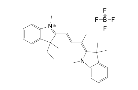 ALPHA'-METHYL-1-(3-ETHYL-1,3-DIMETHYL-2-INDOLINYL)-3-(1,3,3-TRIMETHYL-2-INDOLINYL)-TRIMETHINIUM-TETRAFLUOROBORATE