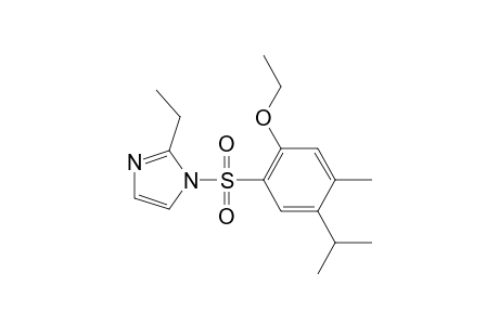 1-{[2-ethoxy-4-methyl-5-(propan-2-yl)benzene]sulfonyl}-2-ethyl-1H-imidazole