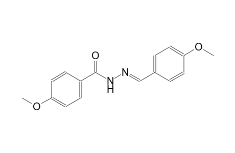 benzoic acid, 4-methoxy-, 2-[(E)-(4-methoxyphenyl)methylidene]hydrazide