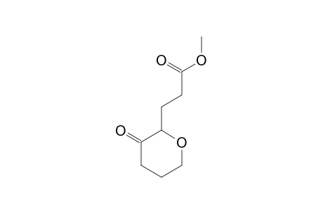 3-(3-Oxo-tetrahydro-pyran-2-yl)-propionic acid, methyl ester