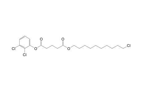 Glutaric acid, 2,3-dichlorophenyl 10-chlorodecyl ester