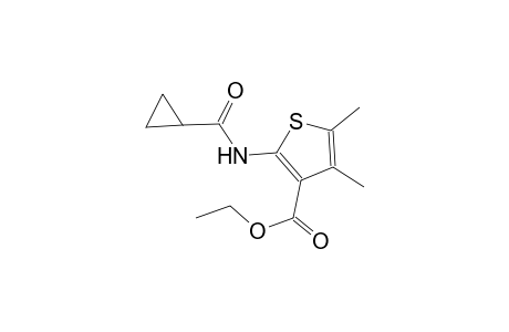 ethyl 2-[(cyclopropylcarbonyl)amino]-4,5-dimethyl-3-thiophenecarboxylate