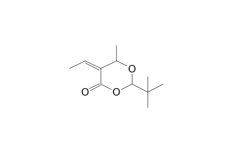 (5Z)-2-tert-Butyl-5-ethylidene-6-methyl-1,3-dioxan-4-one