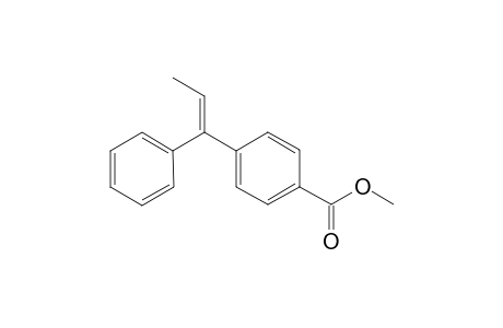 Methyl 4-(1-phenylprop-1-enyl)benzoate