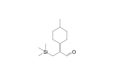 2-(4-Methylcyclohexylidene)-3-(trimethylsilyl)propanal