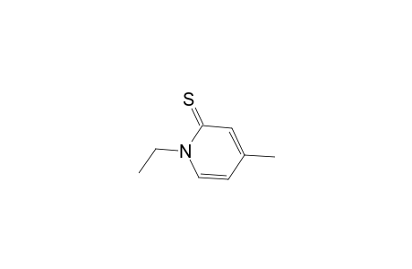 2(1H)-Pyridinethione, 1-ethyl-4-methyl-