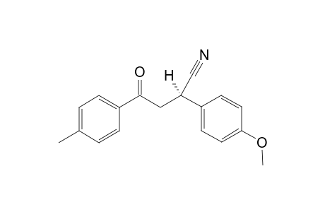 (R)-2-(4-methoxyphenyl)-4-oxo-4-(p-tolyl)butanenitrile