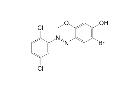 Phenol, 2-bromo-4-[2-(2,5-dichlorophenyl)diazenyl]-5-methoxy-
